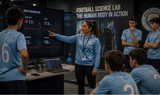 FOOTBALL SCIENCE LAB - THE HUMAN BODY IN ACTION